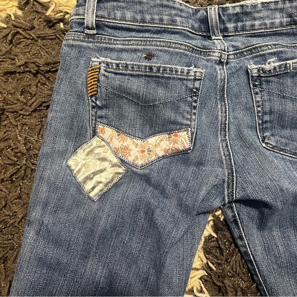 PAIGE Vintage Patchwork Laurel Canyon Bootcut Jean - Picture 5 of 13